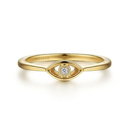 Evil Eye Ring in 925 Sterling Silver – Protection & Elegance in One.