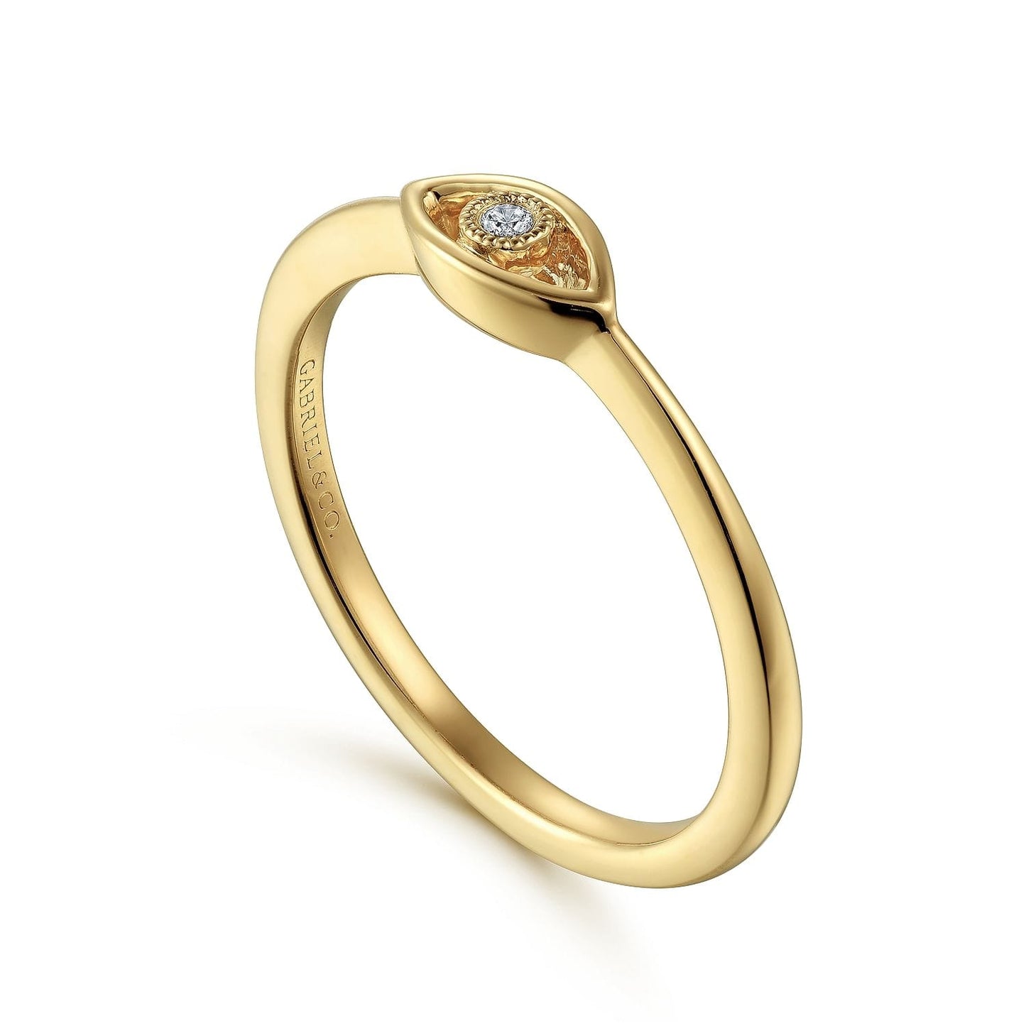 Evil Eye Ring in 925 Sterling Silver – Protection & Elegance in One.