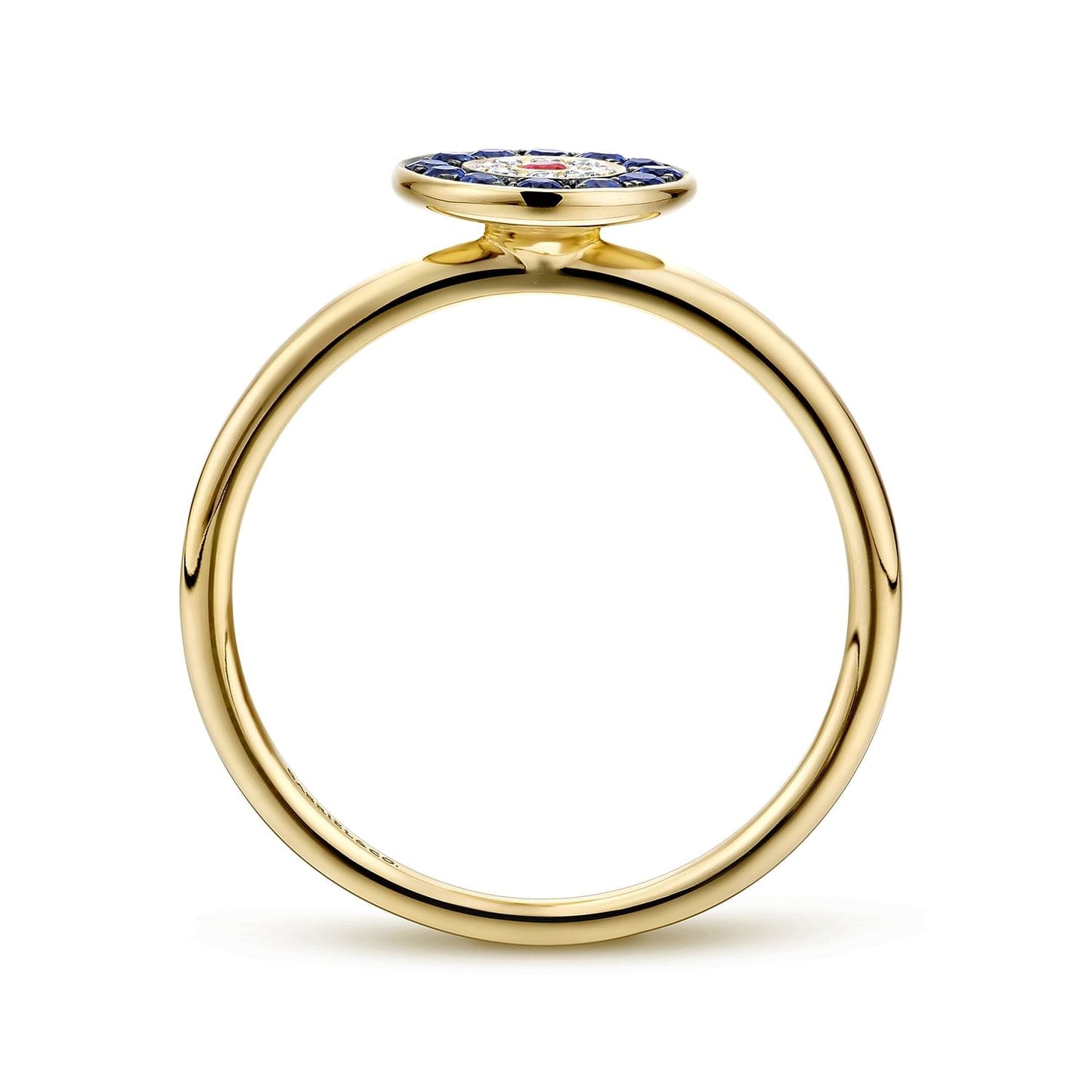 Evil Eye Ring in 925 Sterling Silver – Protection & Elegance in One.