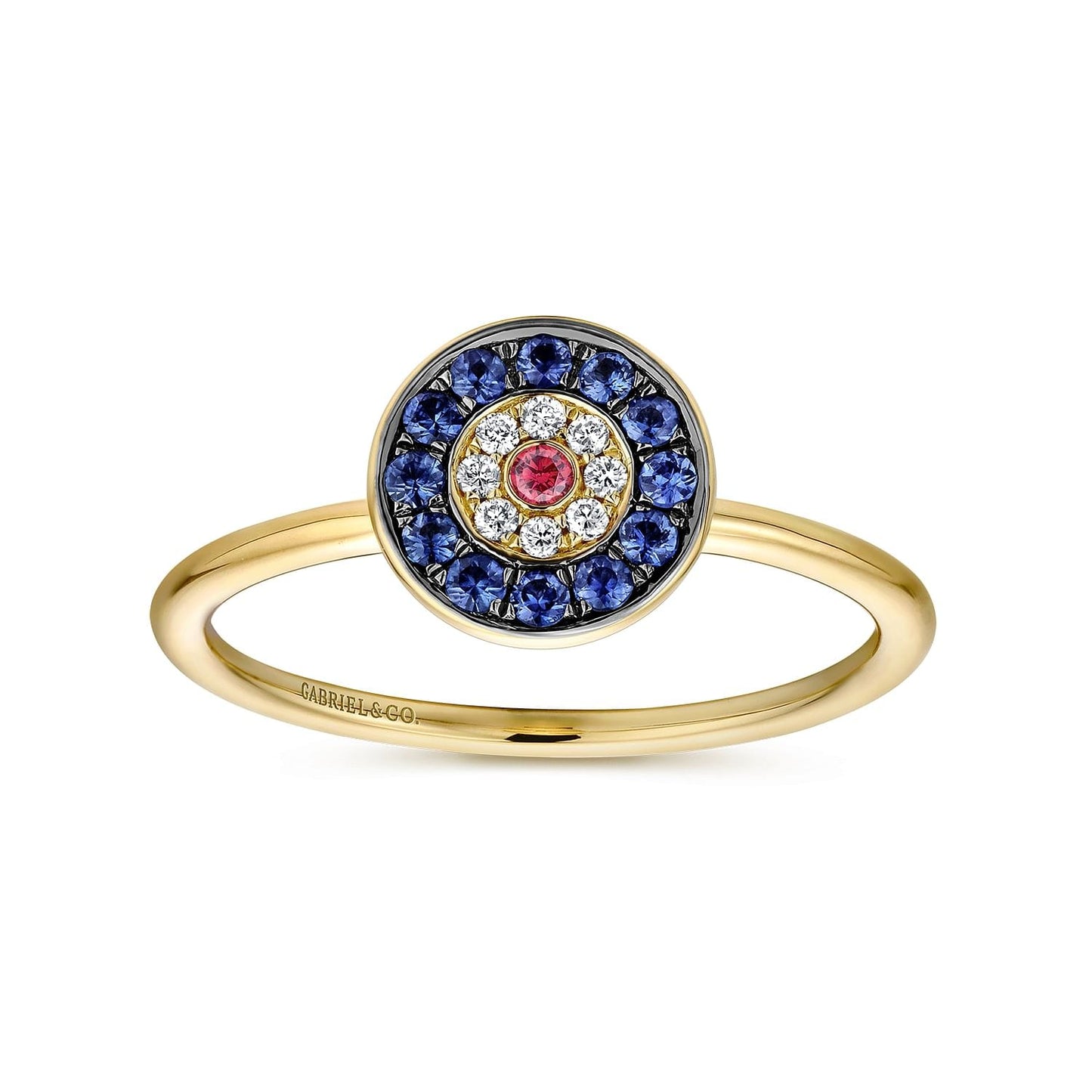 Evil Eye Ring in 925 Sterling Silver – Protection & Elegance in One.