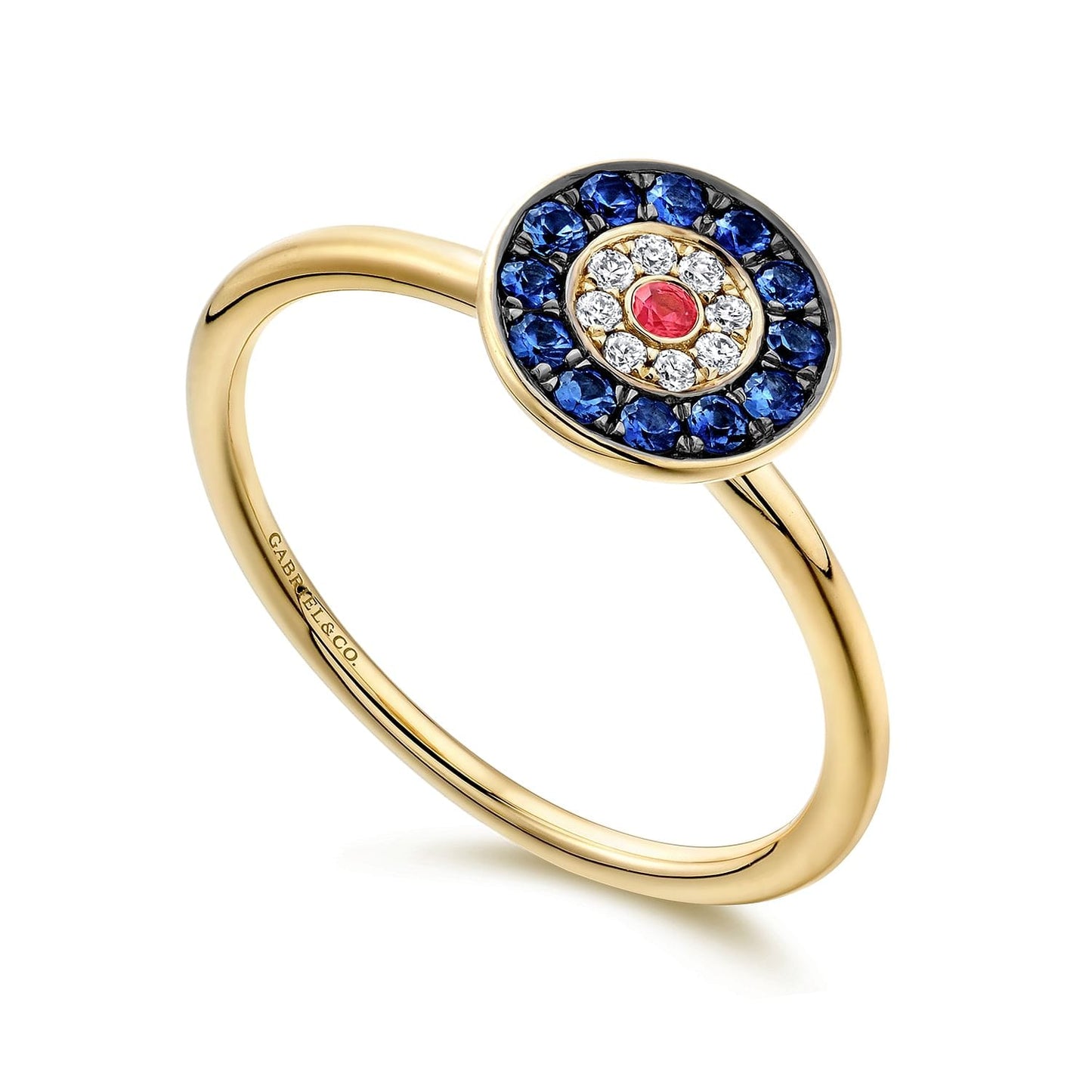 Evil Eye Ring in 925 Sterling Silver – Protection & Elegance in One.