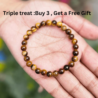 AAA+ Tiger Eye  Dainty Bracelet