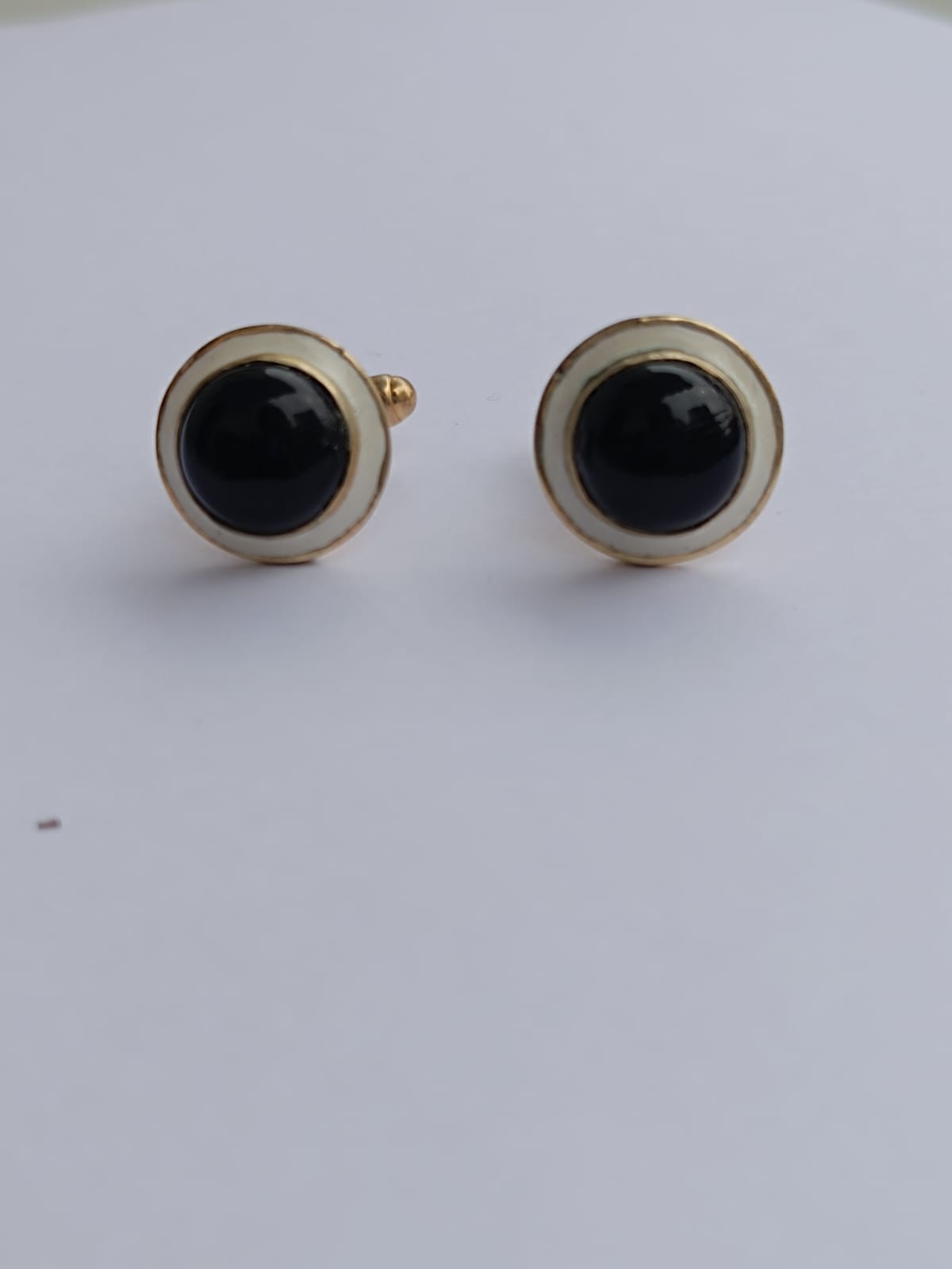 925 Silver Black Onyx Cufflinks – The Ultimate Symbol of Strength & Sophistication.(Perfect GIFT for him)