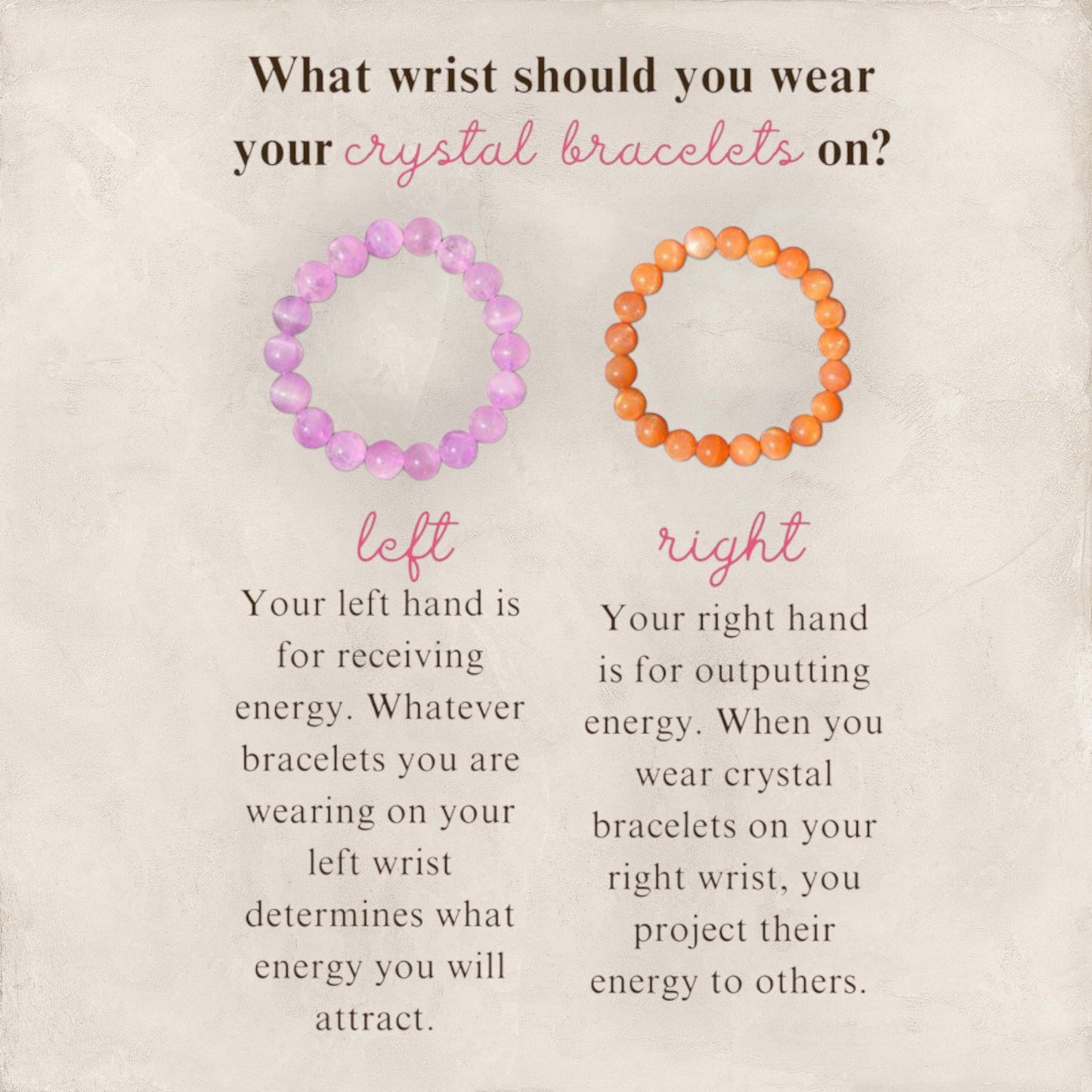 AAA+ Grief Support  Bracelet, Amethyst-Smokey Quartz-Rose quartz beads