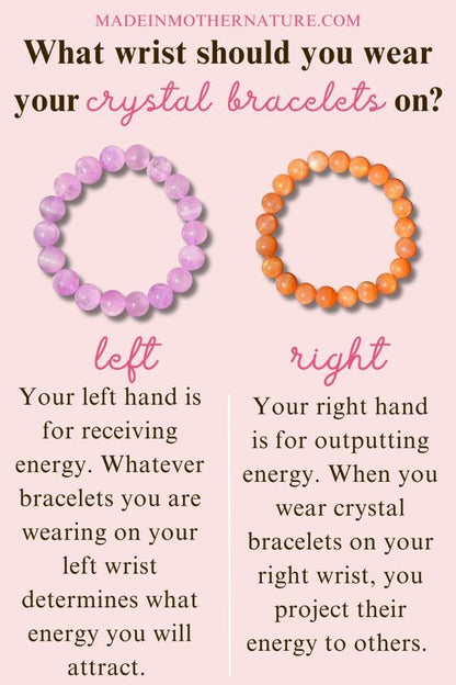 AAA+ Wristband for Stubborn Kids Blue Lace Agate-Amethyst-Rose Quartz-Fluorite