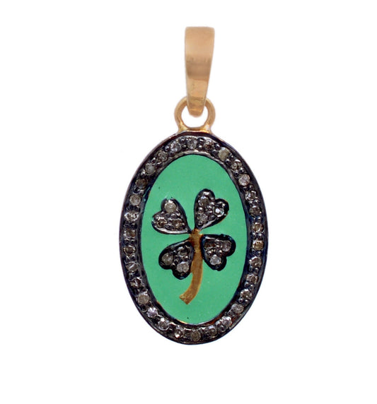 Handmade Oval Shaped Minimalist Pendant  - Daily Wear Jewelry