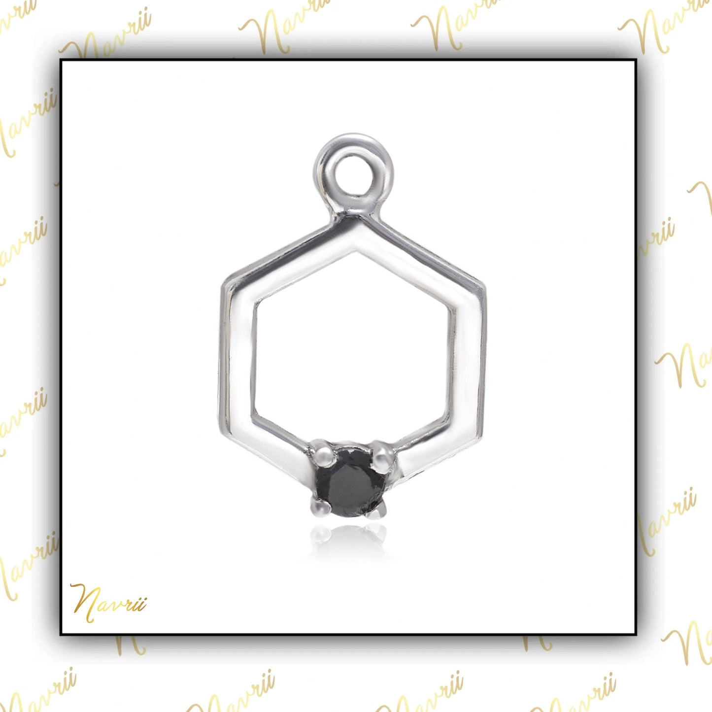 925 Sterling Silver Natural Gemstone Pendant