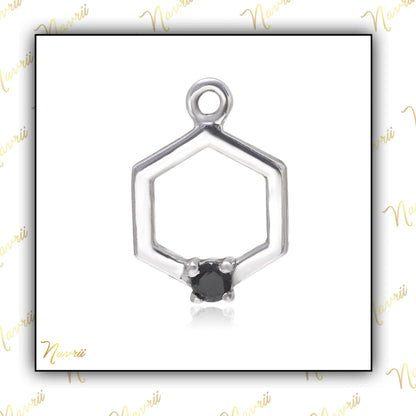925 Sterling Silver Natural Gemstone Pendant