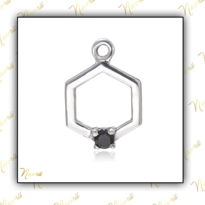 925 Sterling Silver Natural Gemstone Pendant