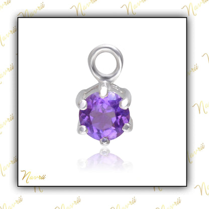 Natural Amethyst Gemstone Pendant