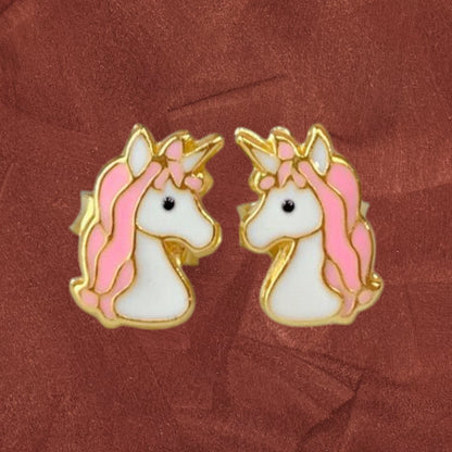 Unicorn Stud in High quality Sterling Silver