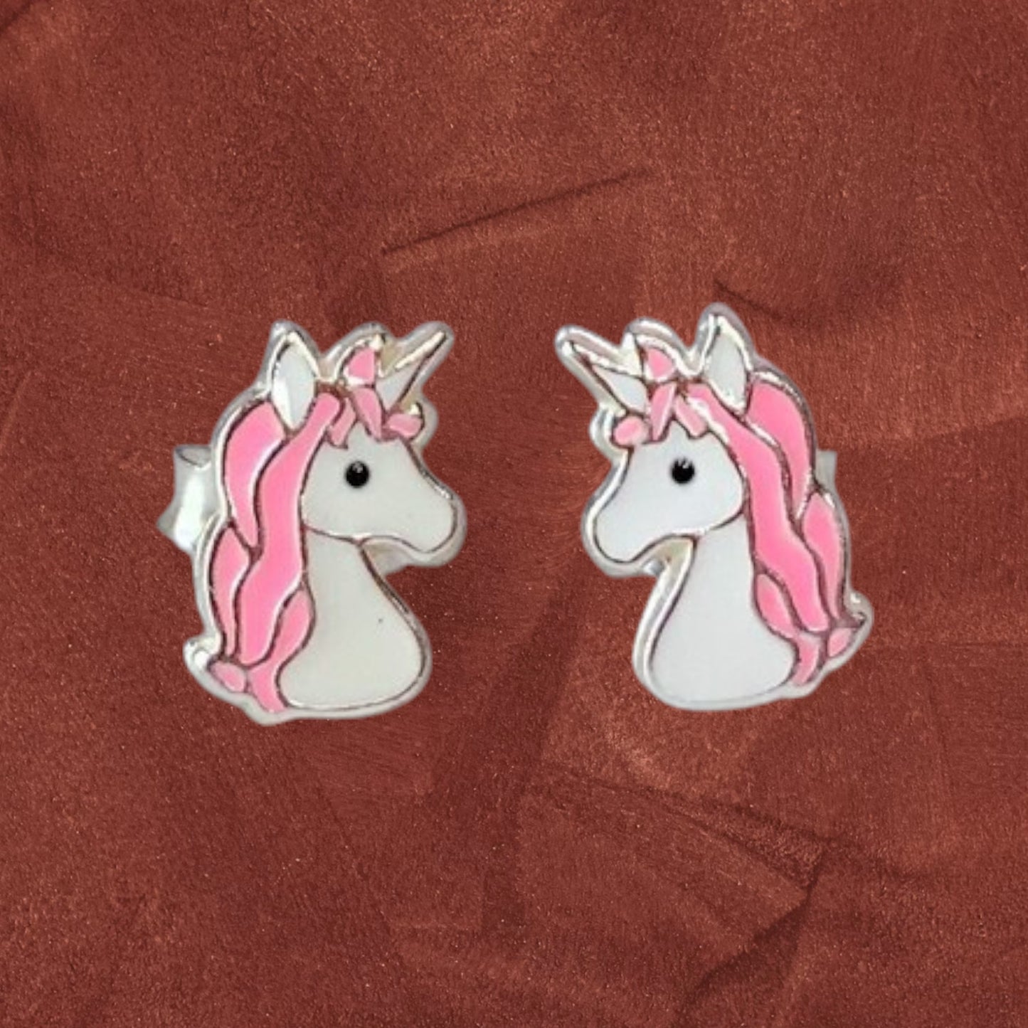 Unicorn Stud in High quality Sterling Silver